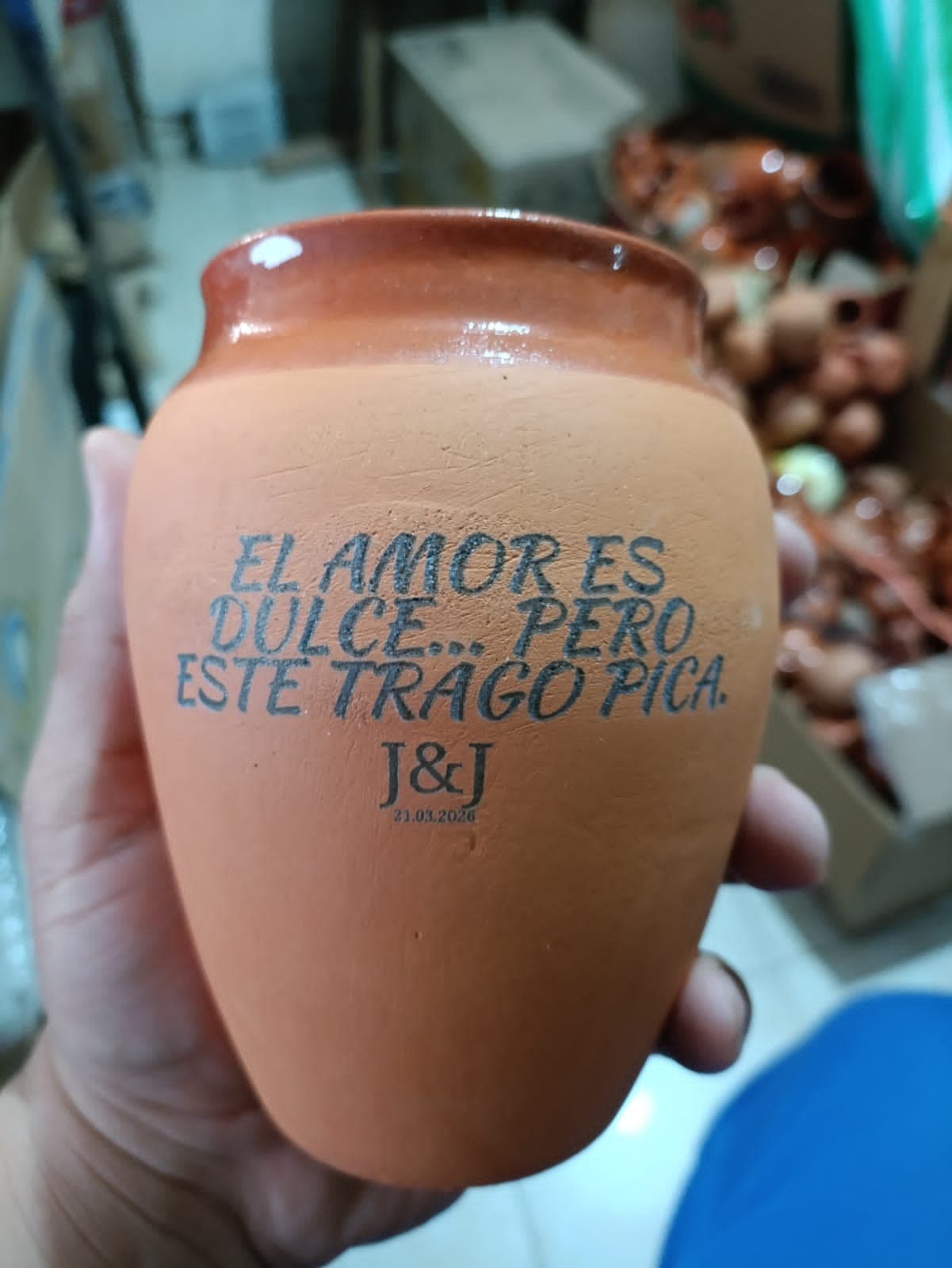 Cantarito o jarrito personalizado 22
