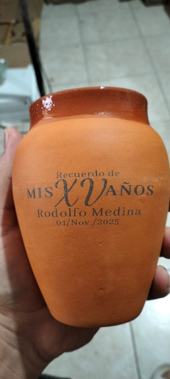 Cantarito o jarrito personalizado 11